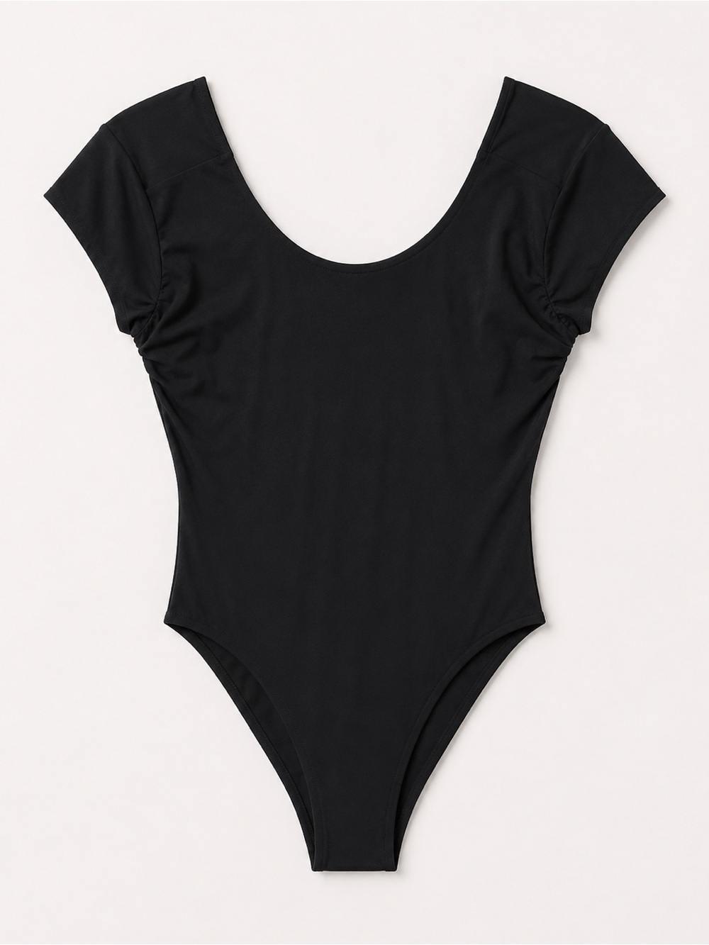 NWOT New JoyLab Seamless Black Short Sleeve Bodysuit XXL